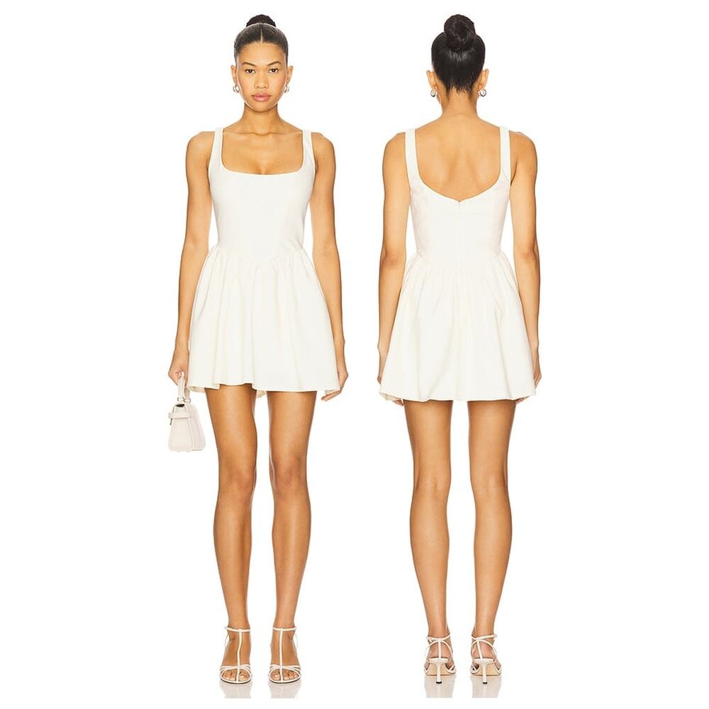 More To Come Babydoll Mini Dress Drop Waist Party Cocktail Hoco Bridal Preppy XS